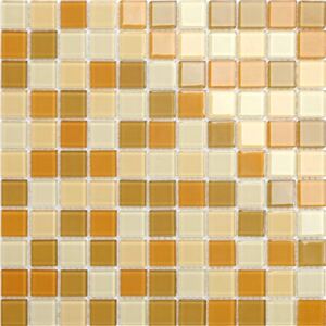 Maxwhite CH4016PM Mozaika skleněná oranžová hnědá 30x30cm sklo