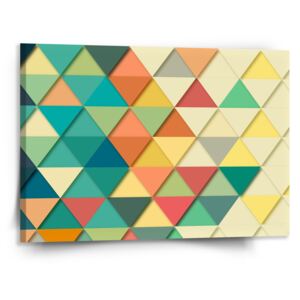 Obraz SABLO - Trojúhelníky 50x50 cm