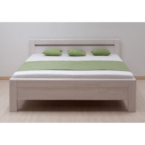 BMB Adriana Klasik postel - buk Moření: 07 - vosk, Provedení: Buk průběžný, Rozměr: 160 x 200 cm