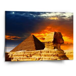 Obraz SABLO - Pyramidy 110x110 cm