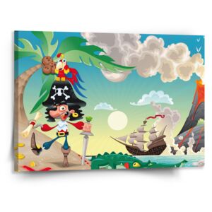 Obraz SABLO - Pirát 110x110 cm