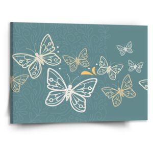 Obraz SABLO - Motýli 110x110 cm
