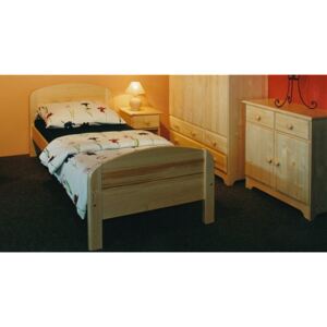 Dřevěná postel Berghen Senior 200x180 Smrk