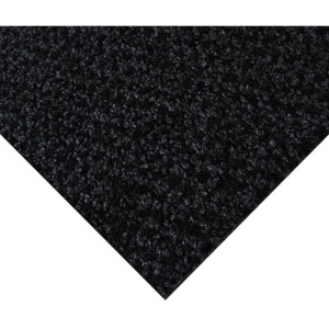 FLOMAT Černá kobercová vnitřní čistící zóna Alanis - 150 x 200 x 0,75 cm