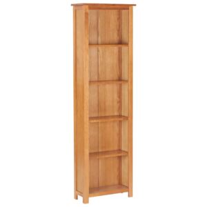 Knihovna 52 x 22,5 x 170 cm masivní dubové dřevo
