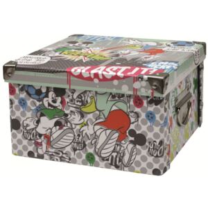Střední lepenková krabice Mickey Strike 24 x 24 x 14 cm DISNEY