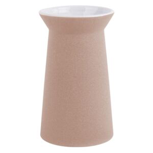 Růžová keramická váza PT LIVING Cast, výška 24 cm