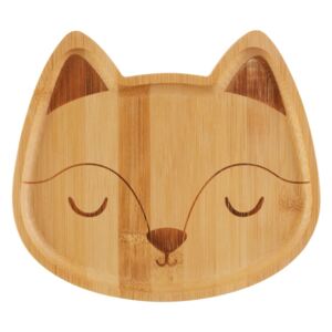 Sass & Belle Bambusový talířek ve tvaru lišky Woodland Fox