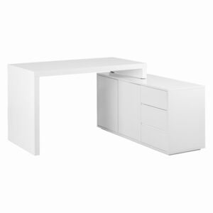 OfficeLab Bílý designový kancelářský set Loft