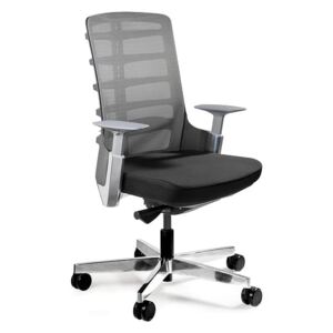 OfficeLab Černá látková kancelářská židle Spin S