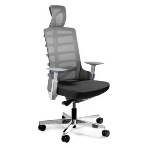 OfficeLab Černá látková kancelářská židle Spin