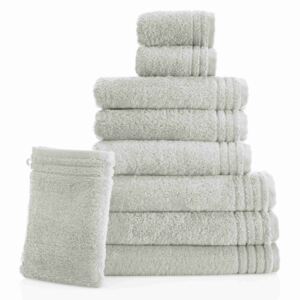 Bavlněné ručníky a osušky GRUND Memory | světle šedé Typ: 30x50 cm