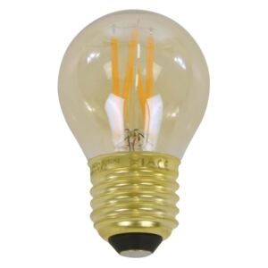 LED stmívatelná zatónovaná žárovka E27 - malá Amber glass