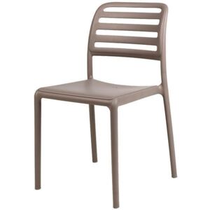 Židle Costa (hnědá), polypropylen