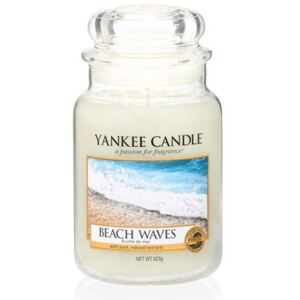 Yankee Candle - vonná svíčka Beach Waves 623g (Svěží, čistá vůně slaného mořského vzduchu na pobřeží.)