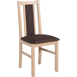 Nábytkáři BOSANOVA 14 jídelní židle (BOSS 14) dub sonoma/č.7 tmavě hnědá (DM)-kolekce "DRE" (K150-Z)