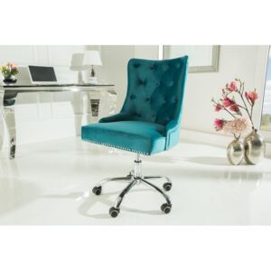 Kancelářská židle Victoria - smaragdově-zelená / 38792