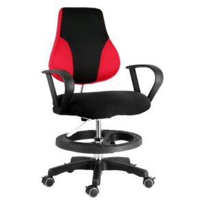Dětská rostoucí židle ERGODO KIDS červeno-černá