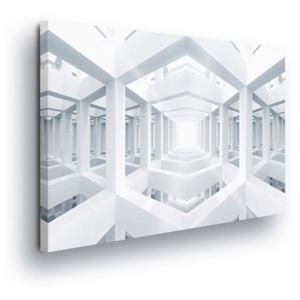 GLIX Obraz na plátně - Bílá Architektura II 100x75 cm