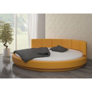 Čalouněná postel s matrací a úložným prostorem Tondo