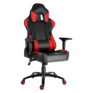 Herní židle RACING PRO ZK-032 černo-červená