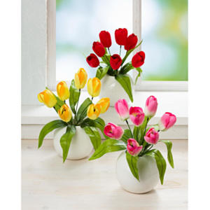 Magnet 3Pagen Kytice tulipánů, červená