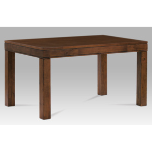 Jídelní stůl dřevěný 140x80 cm ořech AUT-5627 WAL