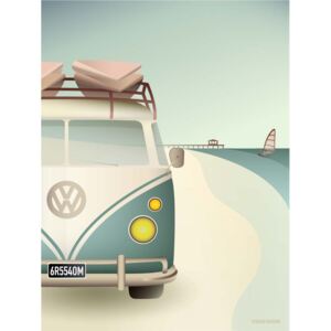 ViSSEVASSE Plakát VW Camper, 30 x 40 cm