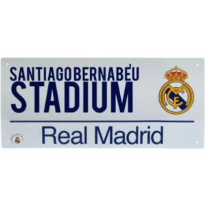 Cedule na zeď FC Real Madrid: Stadium (40 x 18 cm)