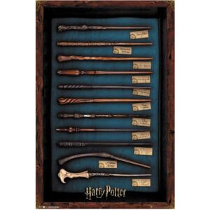 Plakát Harry Potter: Wands (61 x 91,5 cm)