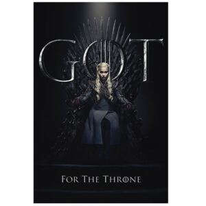 Plakát Game of Thrones|Hra o Trůny: Daenerys For The Throne (61 x 91,5 cm)