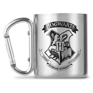 Kovový hrnek s karabinou Harry Potter: Hogwarts (objem 240 ml)