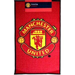 Kobereček FC Manchester United: Znak (80 x 50 cm) červený polyamid