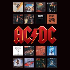 Plakát AC/DC: Albm covers - Obaly alb (61 x 91,5 cm)
