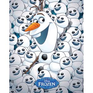 Plakát Frozen|Ledové království: Olaf and baby Olafs (40 x 50 cm)