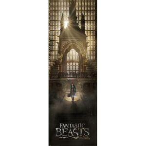 Plakát na dveře Fantastic Beasts|Fantastická zvířata: Teaser (53 x 158 cm)