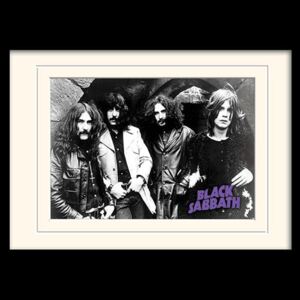Obraz v rámu Black Sabbath: Photo (30 x 40 cm)