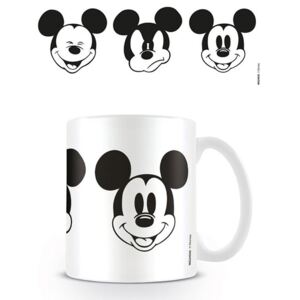 Bílý keramický hrnek Disney/Mickey Mouse: Faces (objem 315 ml)
