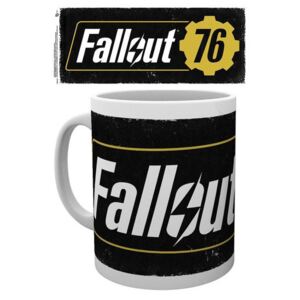 Keramický hrnek Fallout 76: Logo (objem 300 ml) bílý