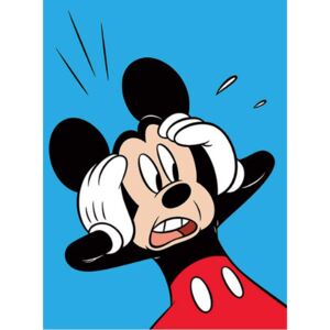 Obraz na plátně Mickey Mouse: Shocked (30 x 40 cm)