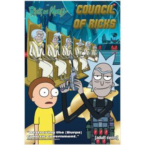 Plakát Rick And Morty: Council Of Rick (61 x 91,5 cm)
