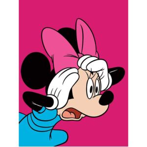 Obraz na plátně Minnie Mouse: Shocked (30 x 40 cm)