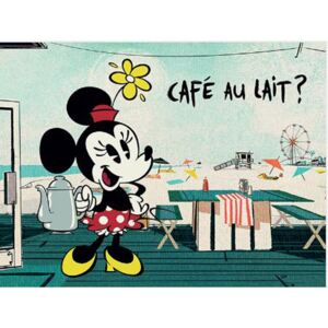 Obraz na plátně Mickey Shorts: Café Au Lait? (30 x 40 cm)