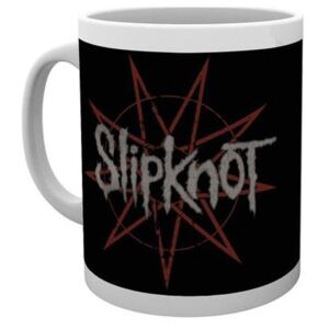 Keramický hrnek Slipknot: Logo (objem 300 ml) bílý