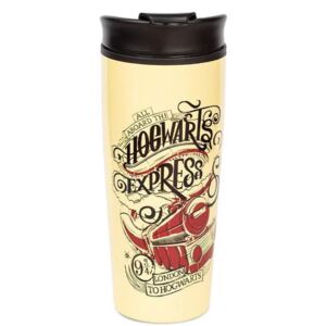Nerezový cestovní hrnek Harry Potter: Hogwarts Express - Bradavice express (objem 425 ml)