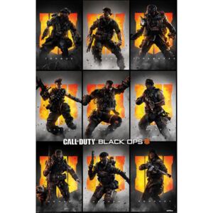 Plakát Call Of Duty Black Ops 4: Characters (61 x 91,5 cm)