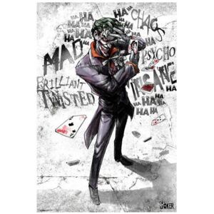 Plakát DC Comics: Joker Type (61 x 91,5 cm)