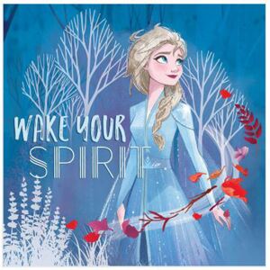 Obraz na plátně Frozen II|Ledové království II: Wake Your Spirit Elsa (30 x 30 cm)