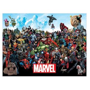 Obraz na plátně Marvel: Universe (60 x 80 cm)