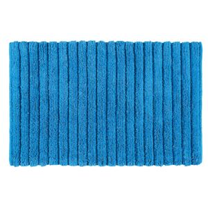 Aqualine Bombay - Koupelnová předložka, 50x80 cm, 100% bavlna, protiskluz, modrá, BO508011